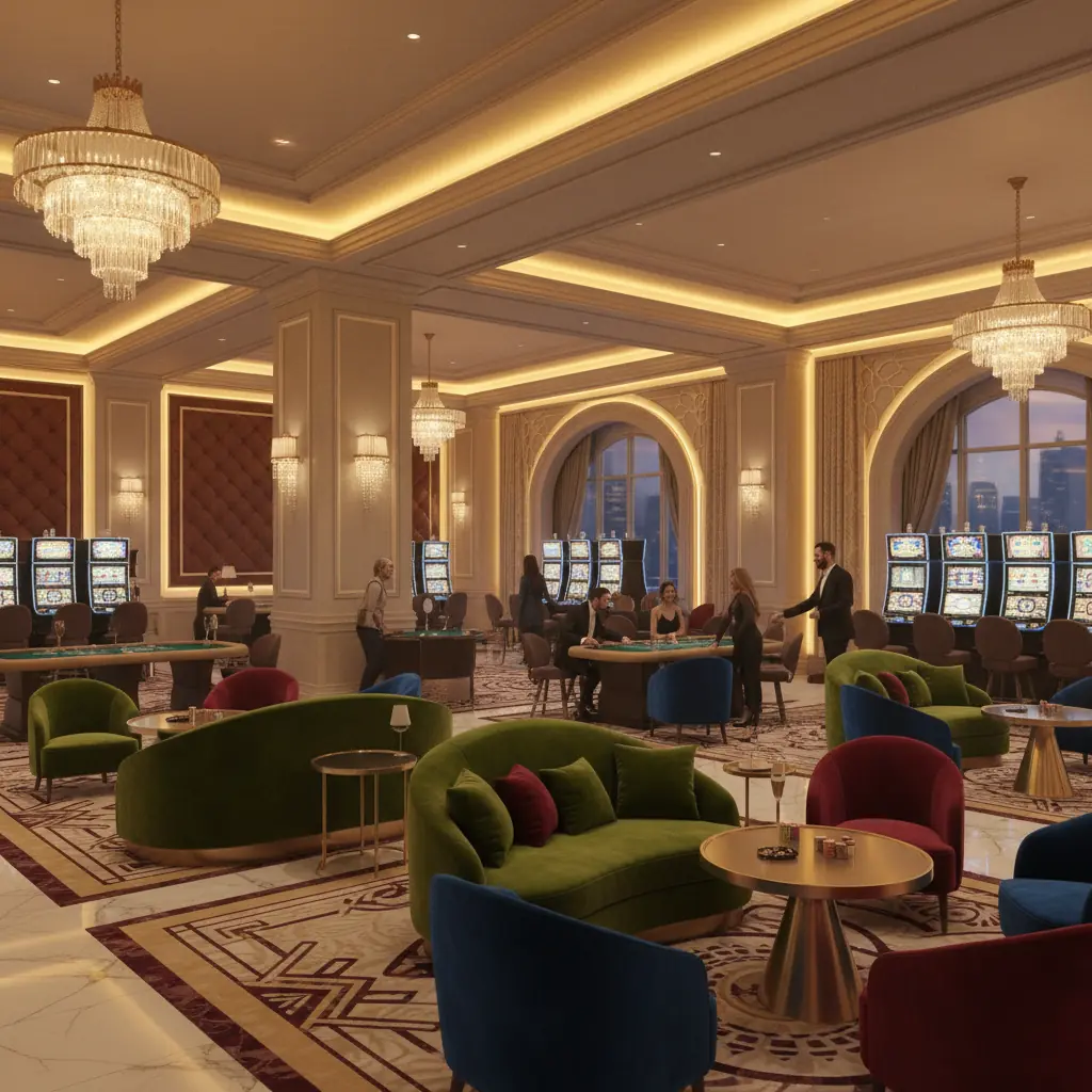 Elegant Casino Interior